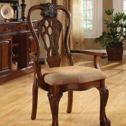 GEORGE TOWN ARM CHAIR Cherry Finish